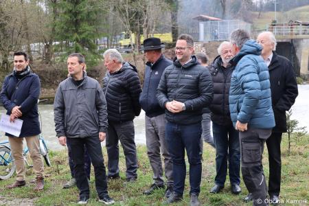 Z zasaditvijo dreves smo uradno odprli kolesarsko povezavo Kamnik–Godič (7)